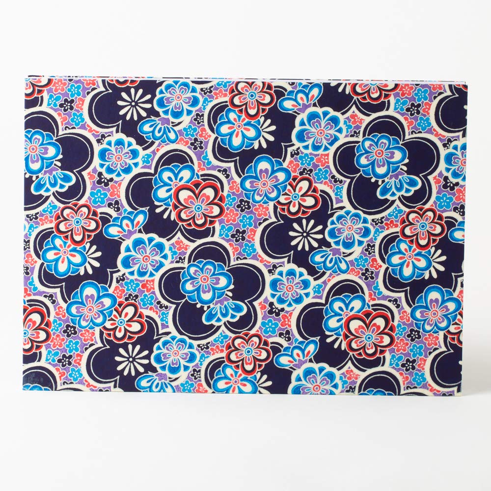 Amazon | 高知製本 見開き御朱印帳 サイケデリック華紋/横型特